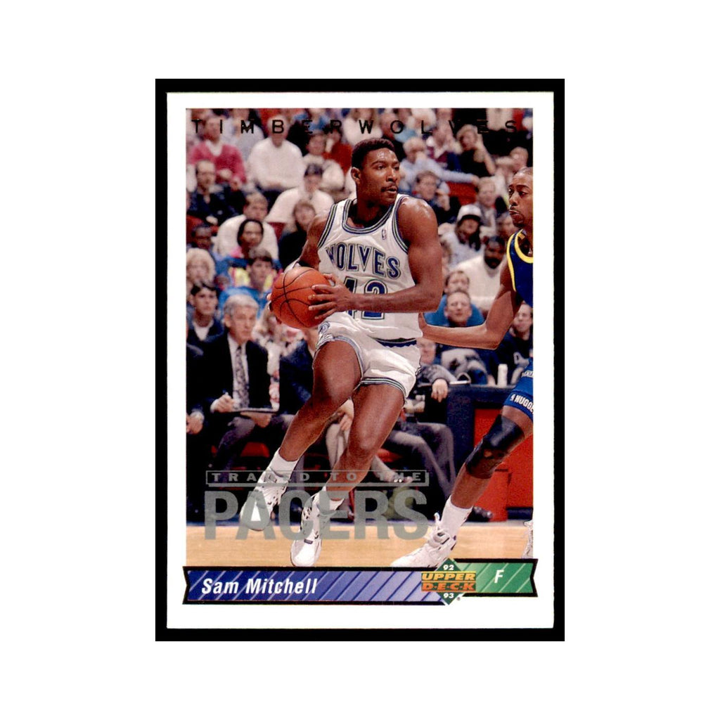 1992 Upper Deck Sam Mitchell Basketball Cards #188