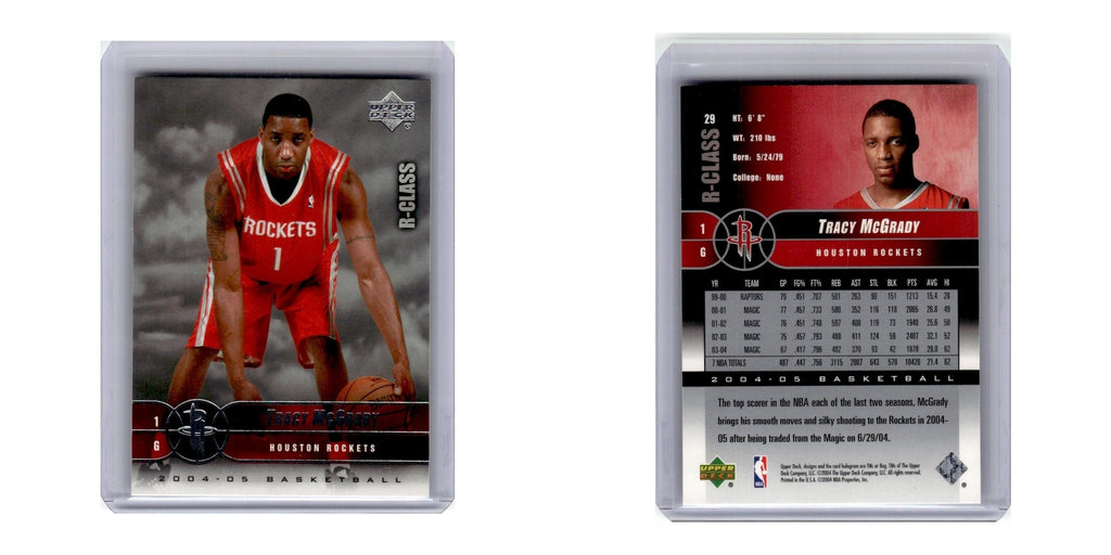 2004 Upper Deck R-Class Tracy McGrady Rockets #29