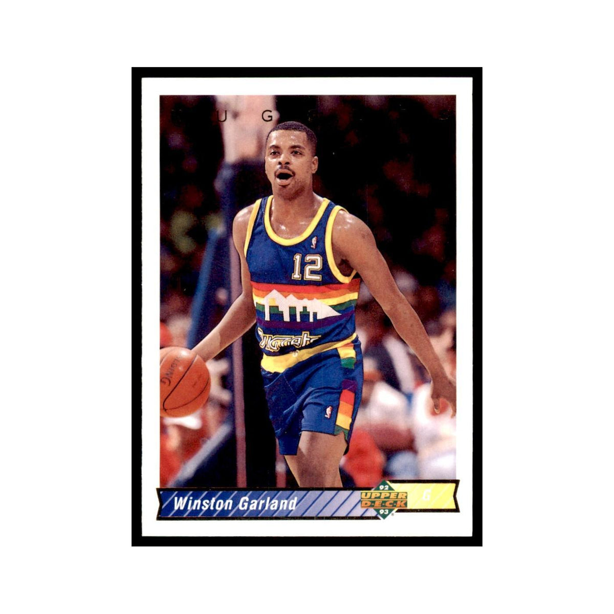 1992 Upper Deck Winston Garland Basketball Cards #115