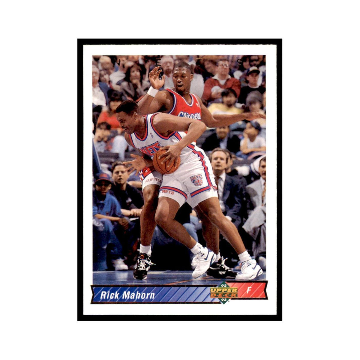 1992 Upper Deck Rick Mahorn Basketball Cards #316