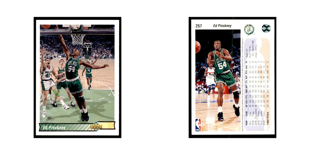 1992 Upper Deck Ed Pinckney Basketball Cards #106