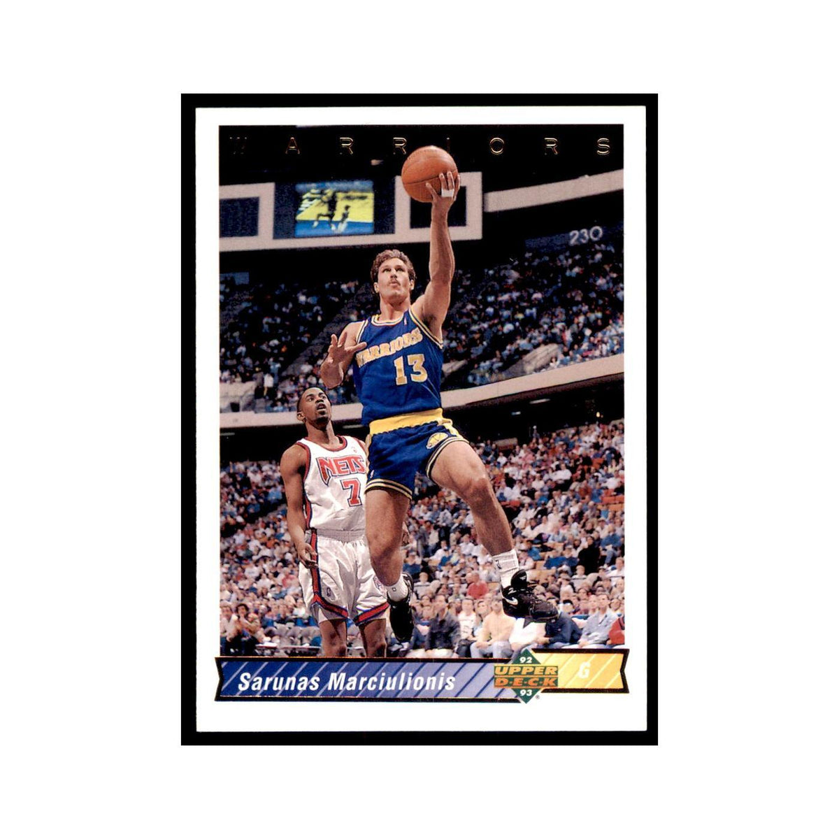 1992 Upper Deck Sarunas Marciulionis Basketball Cards #249