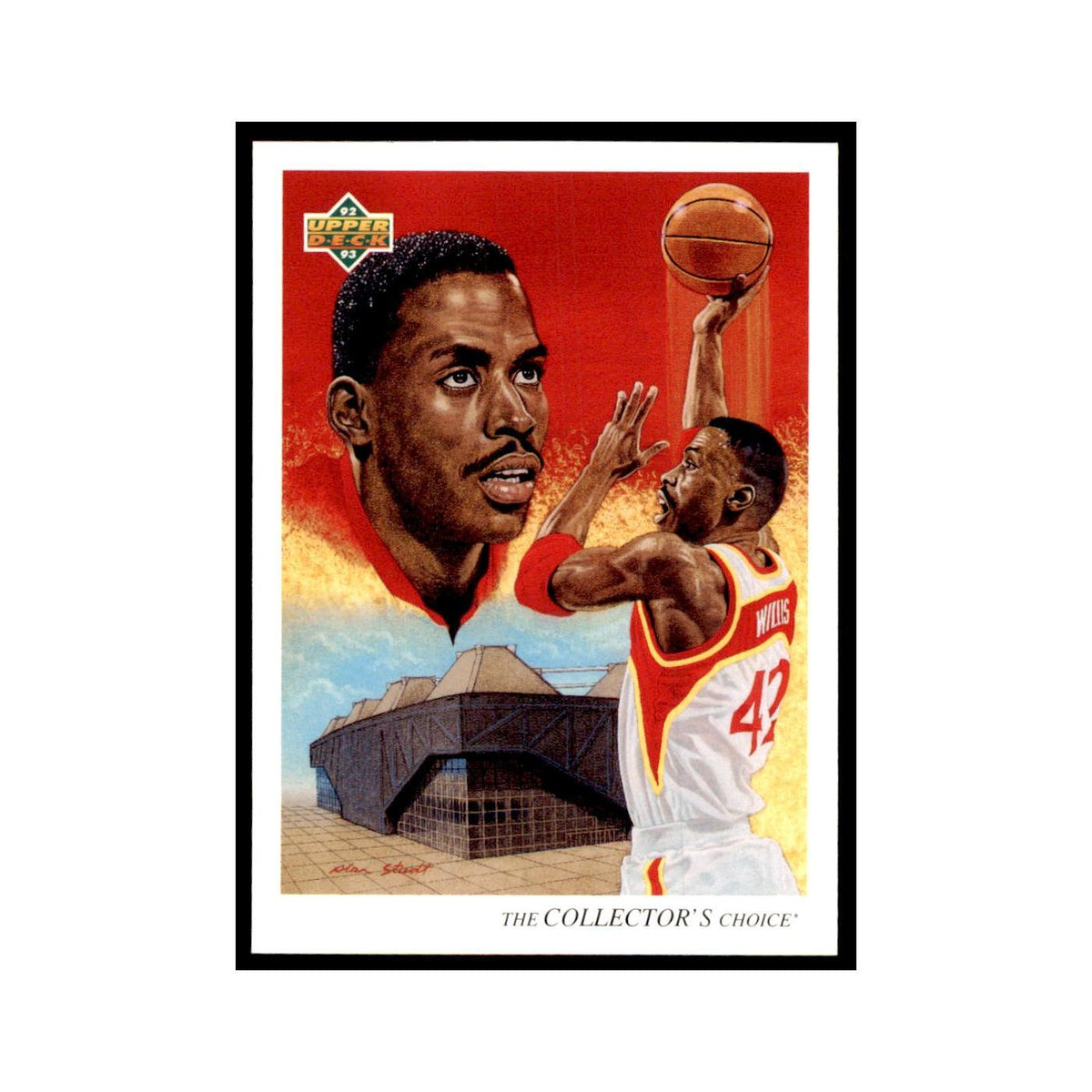 1992 Upper Deck Kevin Willis Basketball Cards #41