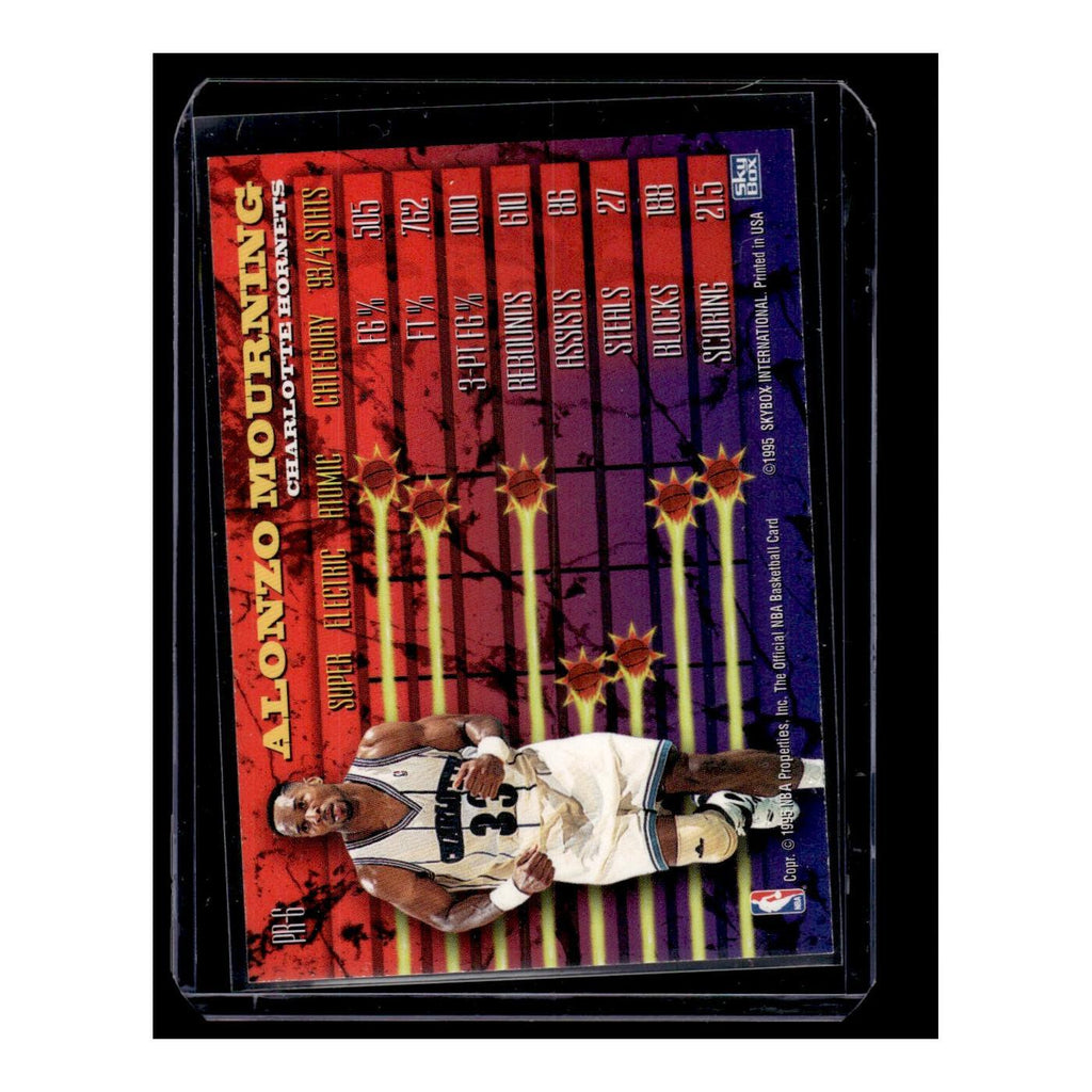 1995 Hoops Power Alonzo Mourning #PR6