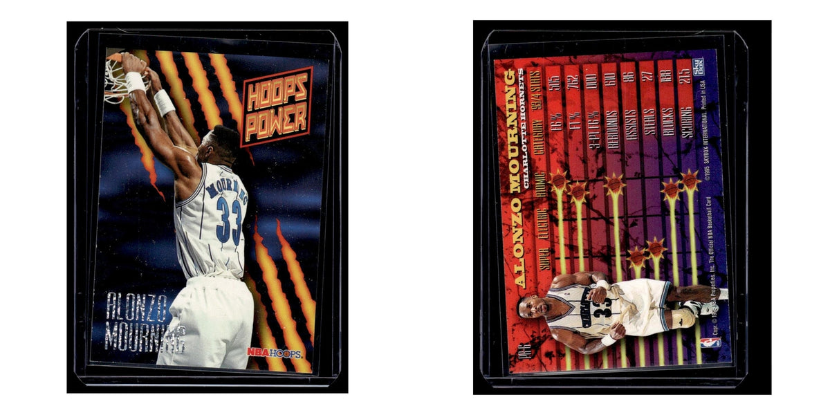 1995 Hoops Power Alonzo Mourning #PR6