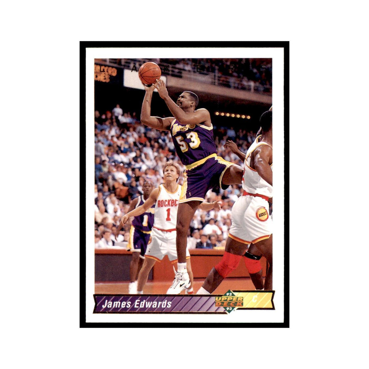 1992 Upper Deck James Edwards Basketball Cards #335