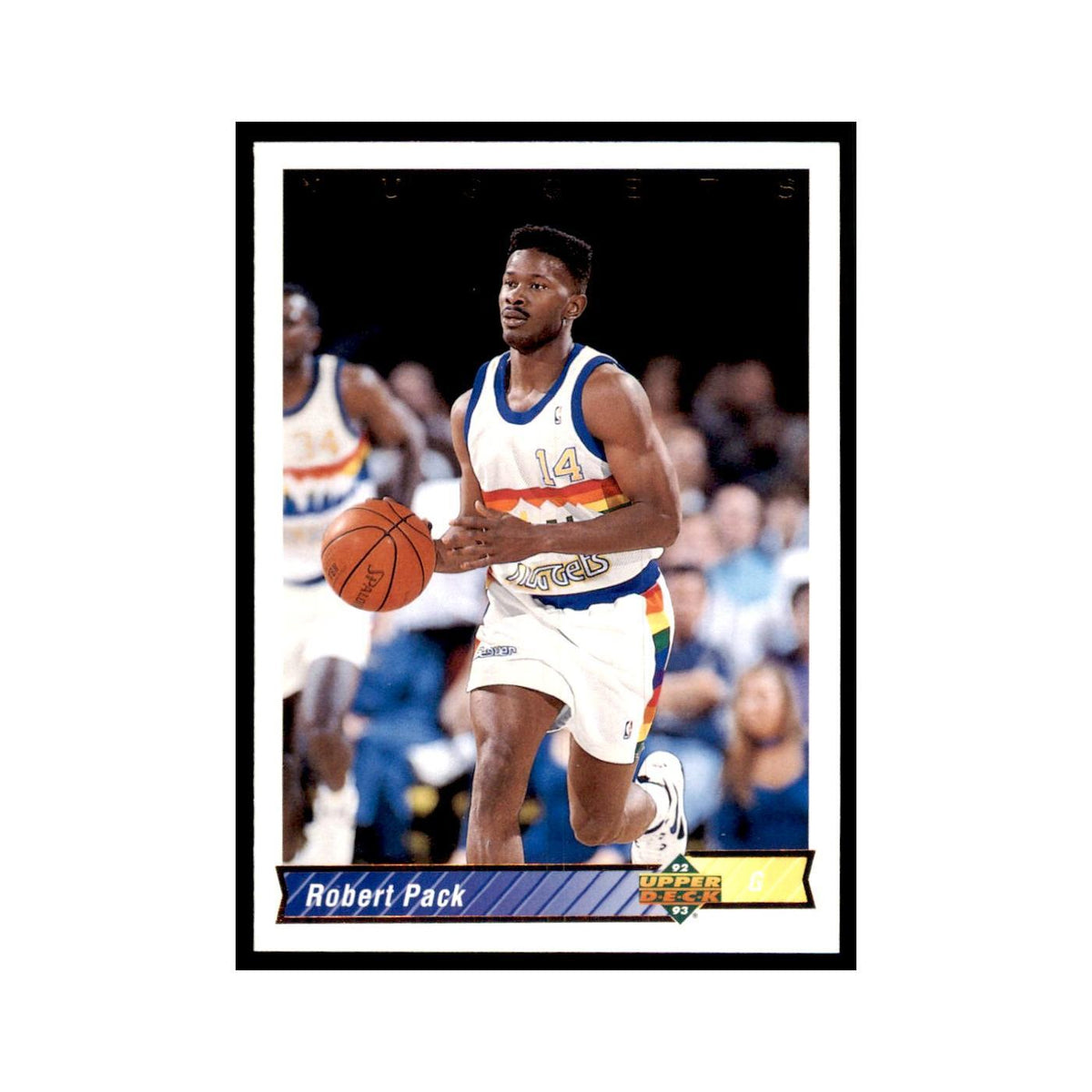 1992 Upper Deck Robert Pack Basketball Cards #324