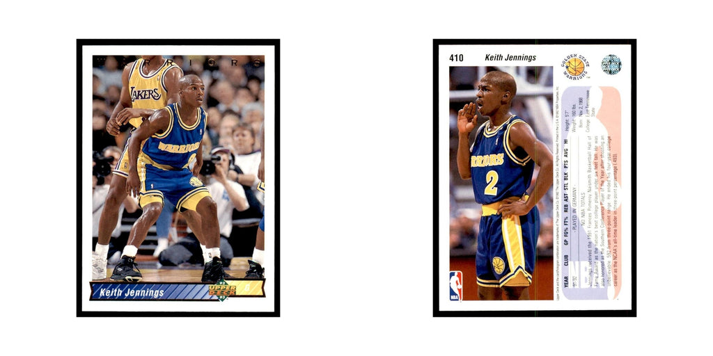 1992 Upper Deck Keith Jennings Basketball Cards #410