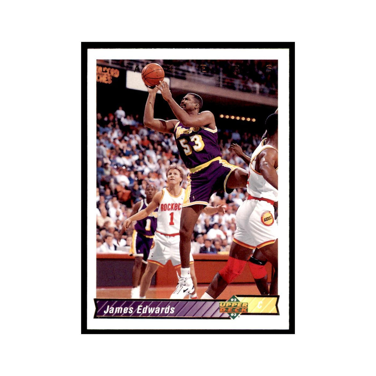 1992 Upper Deck James Edwards Basketball Cards #335