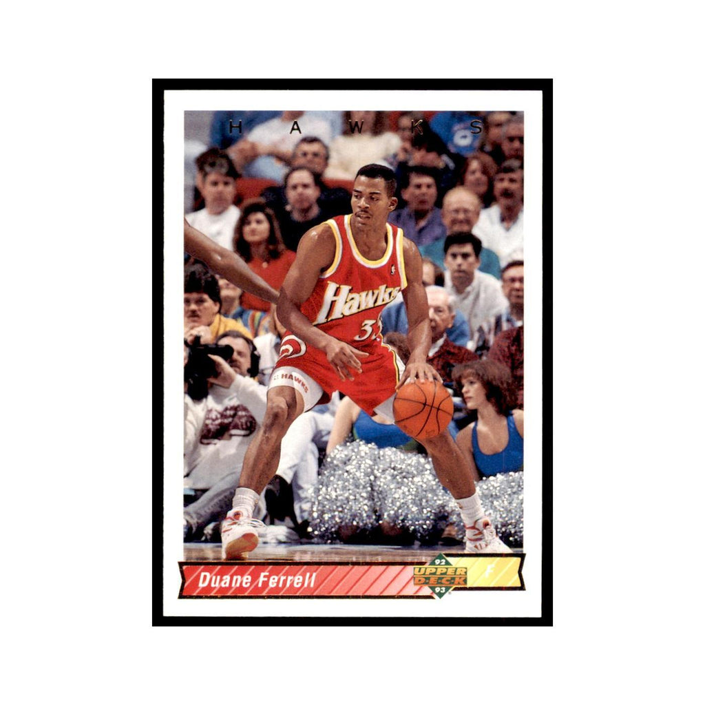 1992 Upper Deck Duane Ferrell Basketball Cards #327