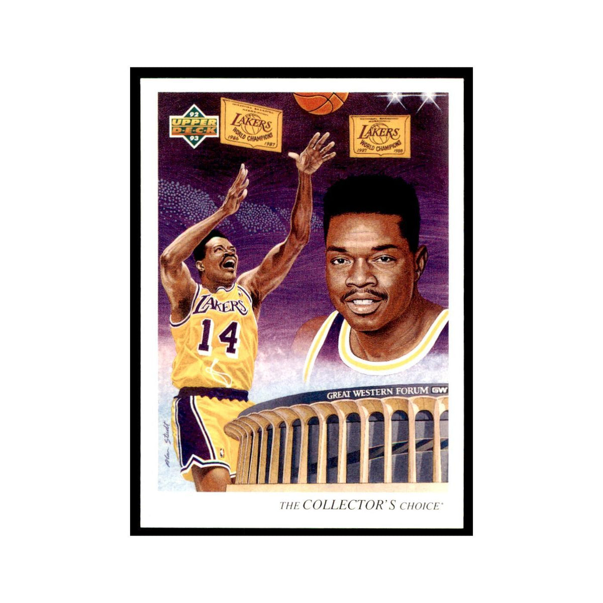 1992 Upper Deck Sam Perkins Basketball Cards #47