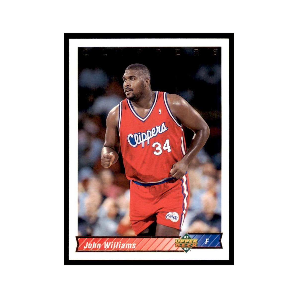 1992 Upper Deck John Williams Basketball Cards #320