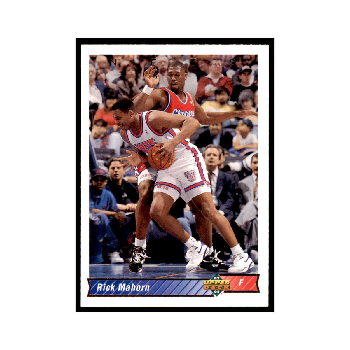 1992 Upper Deck Rick Mahorn Basketball Cards #316