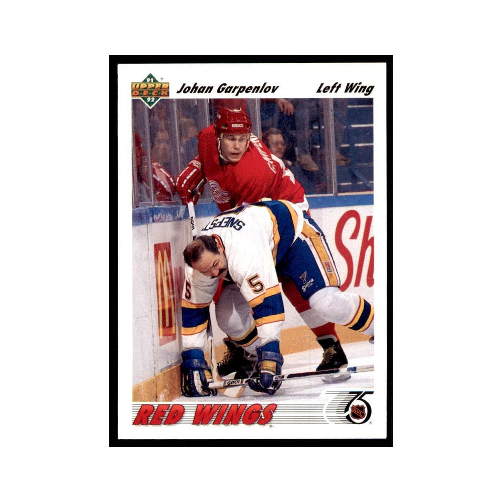 1991 Upper Deck Johan Garpenlov Hockey Cards #167