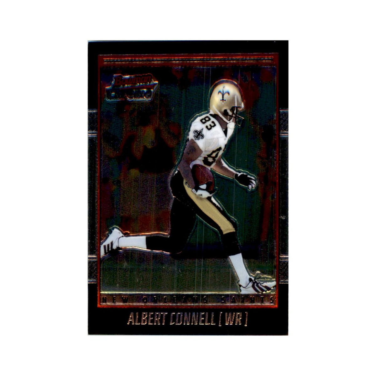 2001 Bowman Chrome Albert Connell Football Cards #66