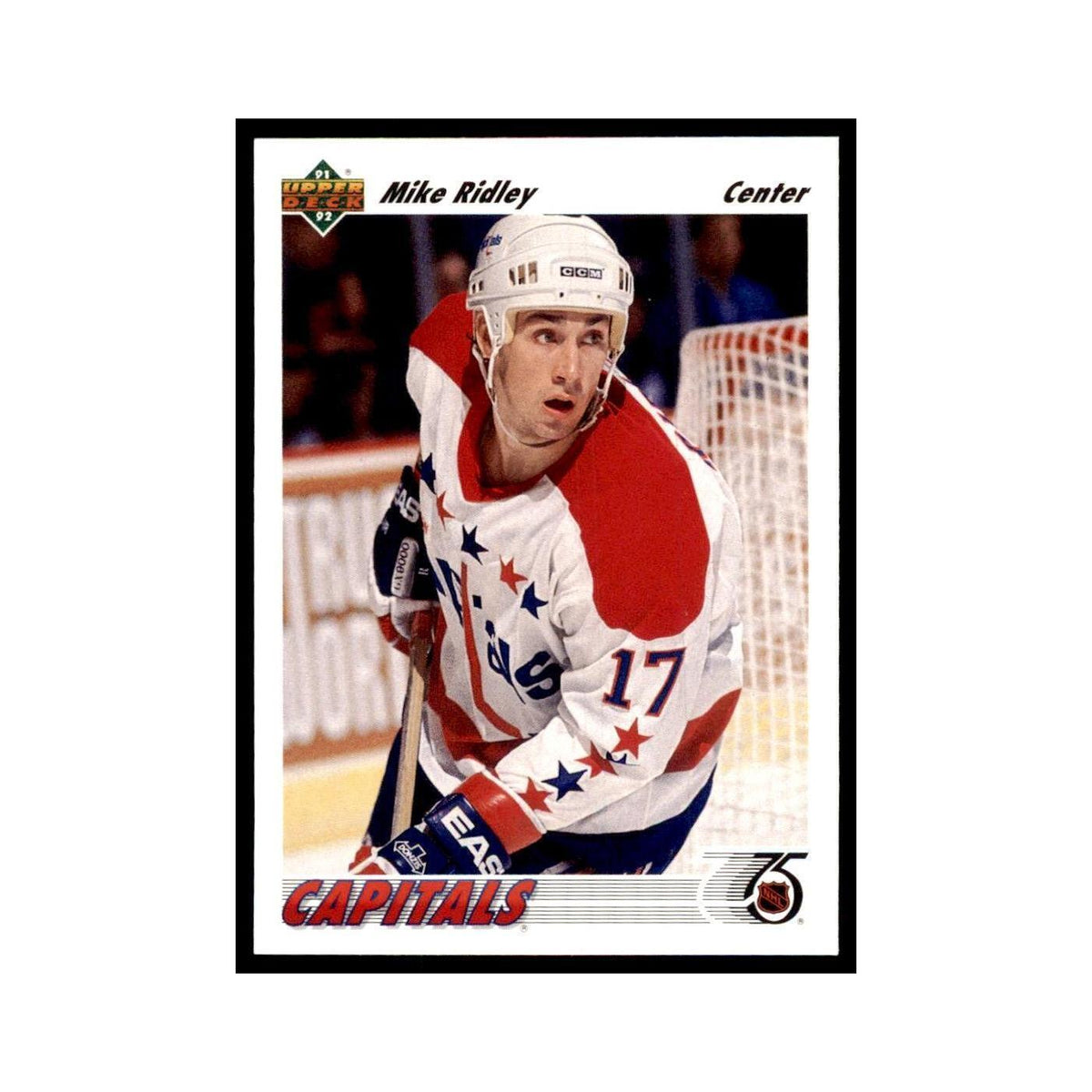 1991 Upper Deck Mike Ridley Hockey Cards #112