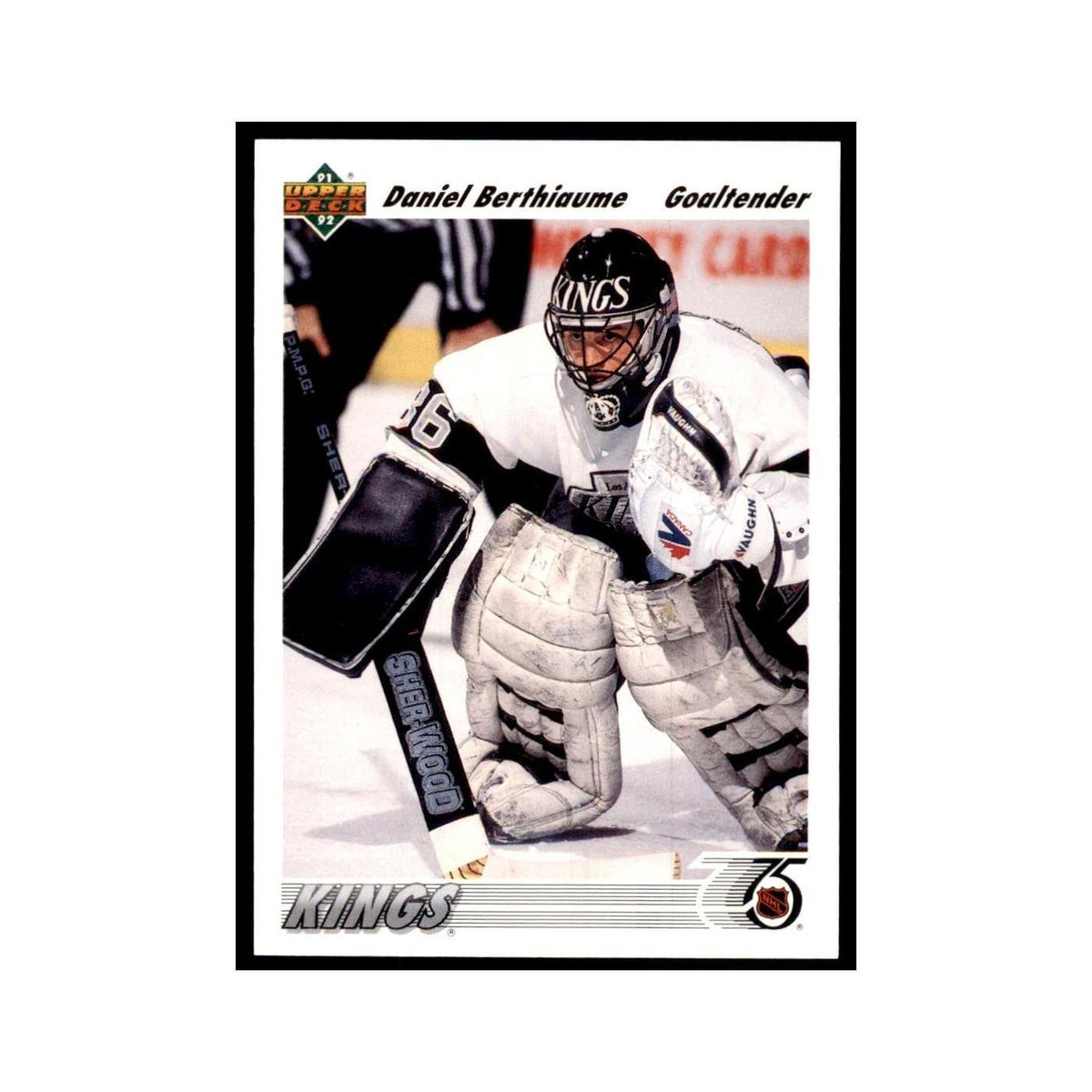 1991 Upper Deck Daniel Berthiaume Hockey Cards #150