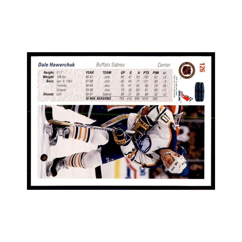 1991 Upper Deck Dale Hawerchuk #126