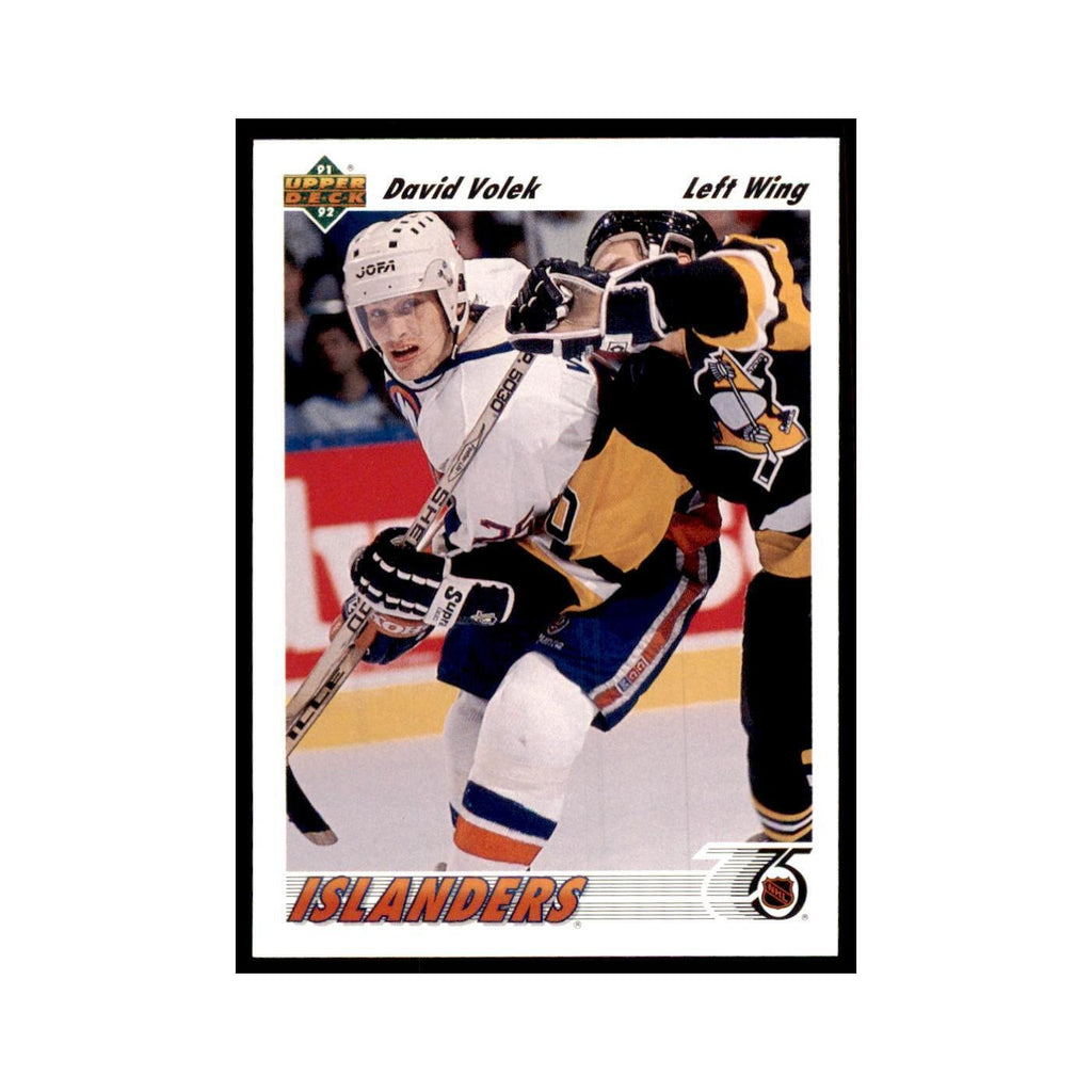 1991 Upper Deck David Volek Hockey Cards #173