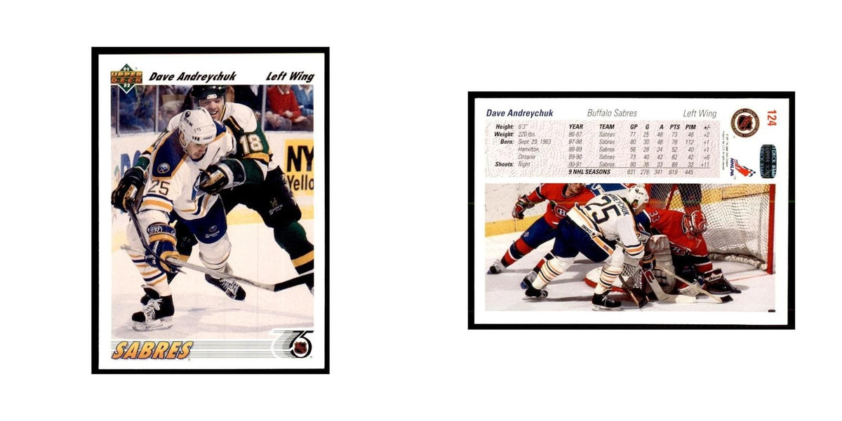 1991 Upper Deck Dave Andreychuk #124
