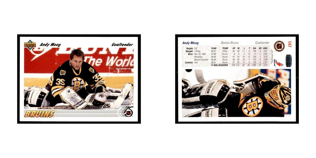 1991 Upper Deck Andy Moog Hockey Cards #147