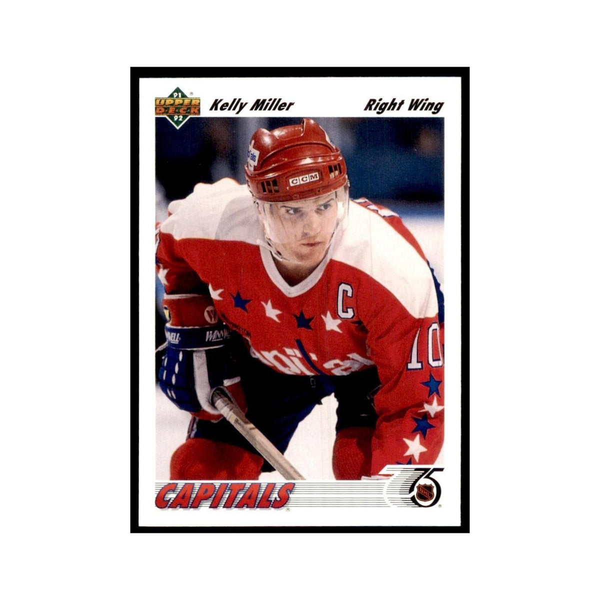 1991 Upper Deck Kelly Miller Hockey Cards #133