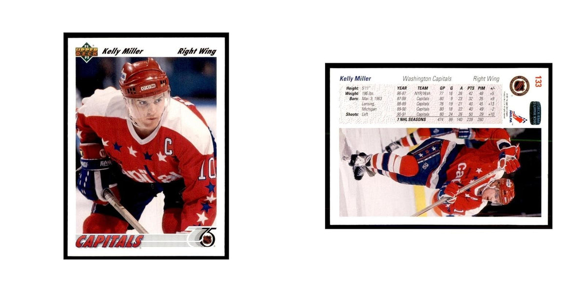 1991 Upper Deck Kelly Miller Hockey Cards #133