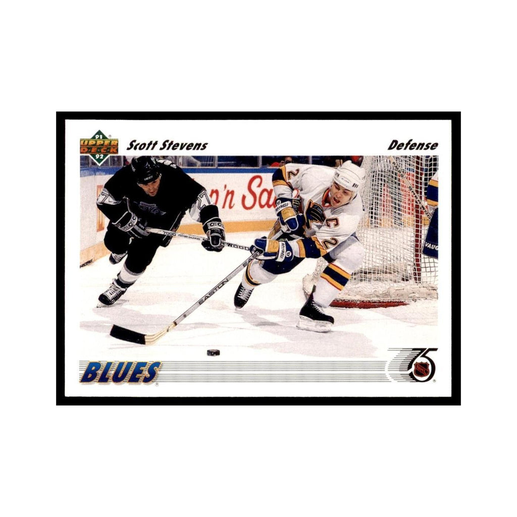 1991 Upper Deck Scott Stevens Hockey Cards #132