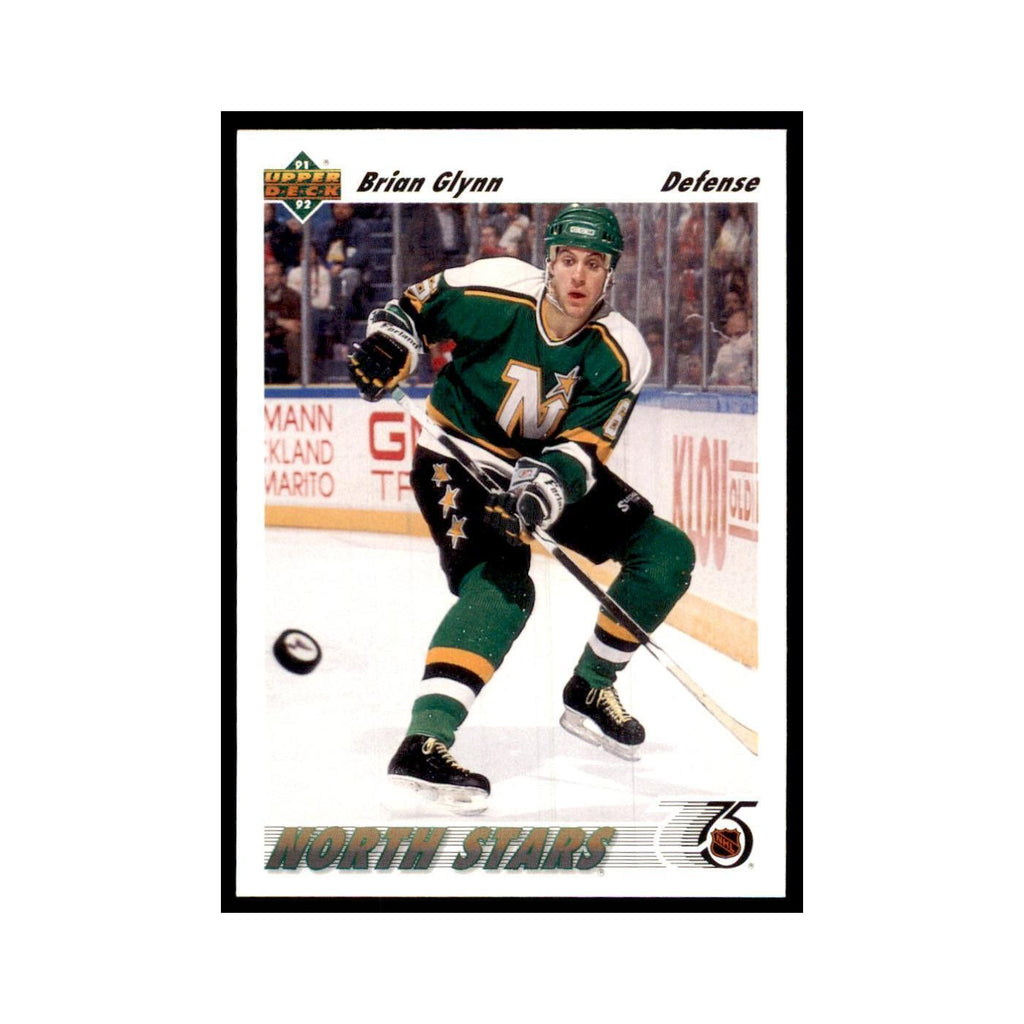 1991 Upper Deck Brian Glynn Hockey Cards #158