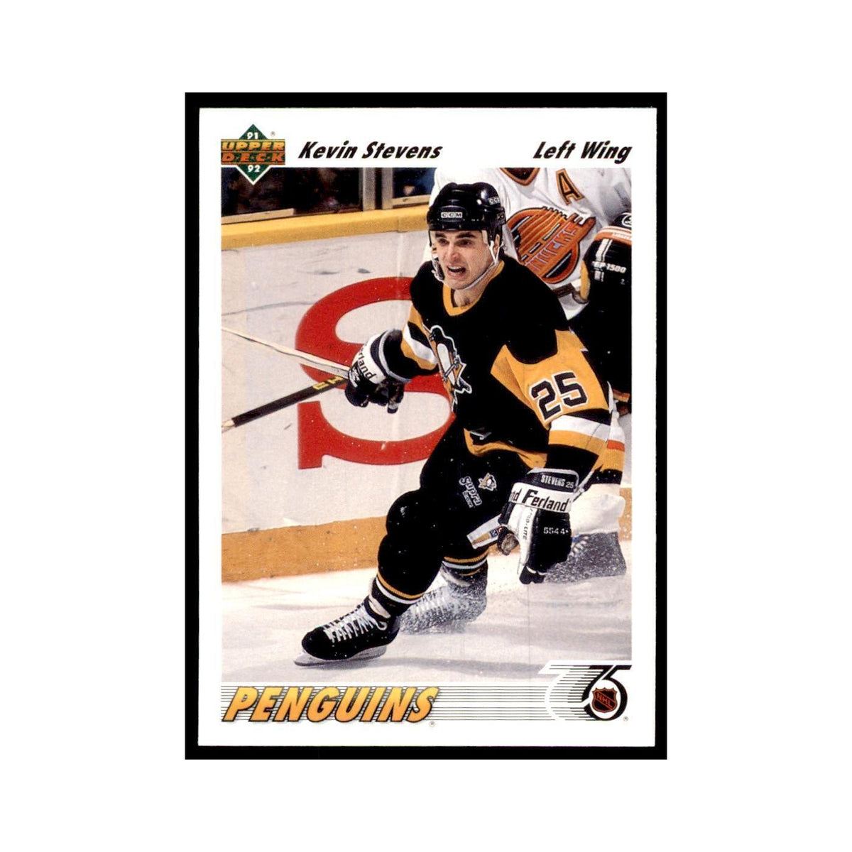 1991 Upper Deck Kevin Stevens Hockey Cards #154