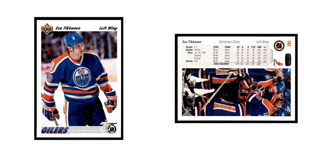 1991 Upper Deck Esa Tikkanen   #182