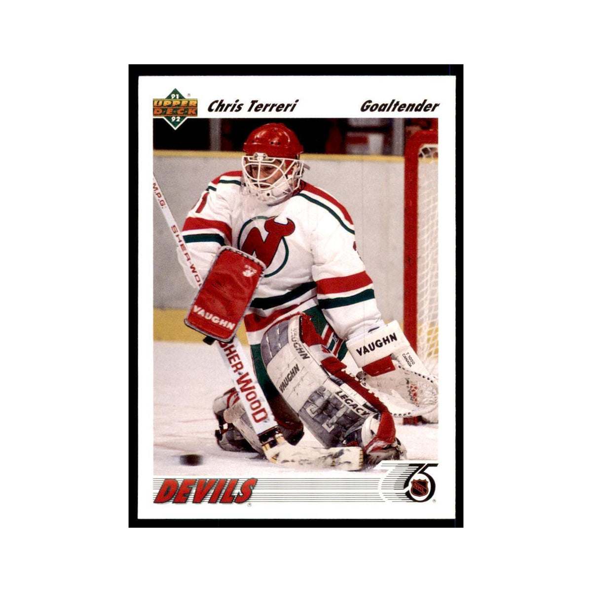1991 Upper Deck Chris Terreri Hockey Cards #115