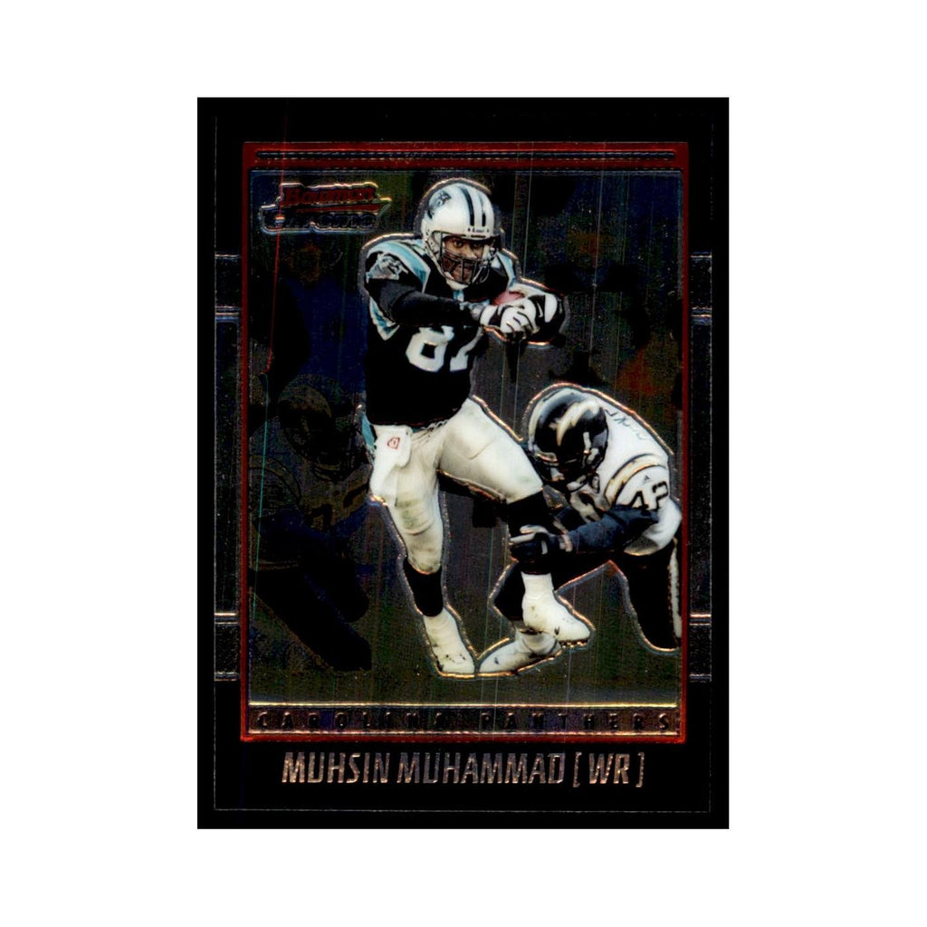 2001 Bowman Chrome Muhsin Muhammad Football Cards #94