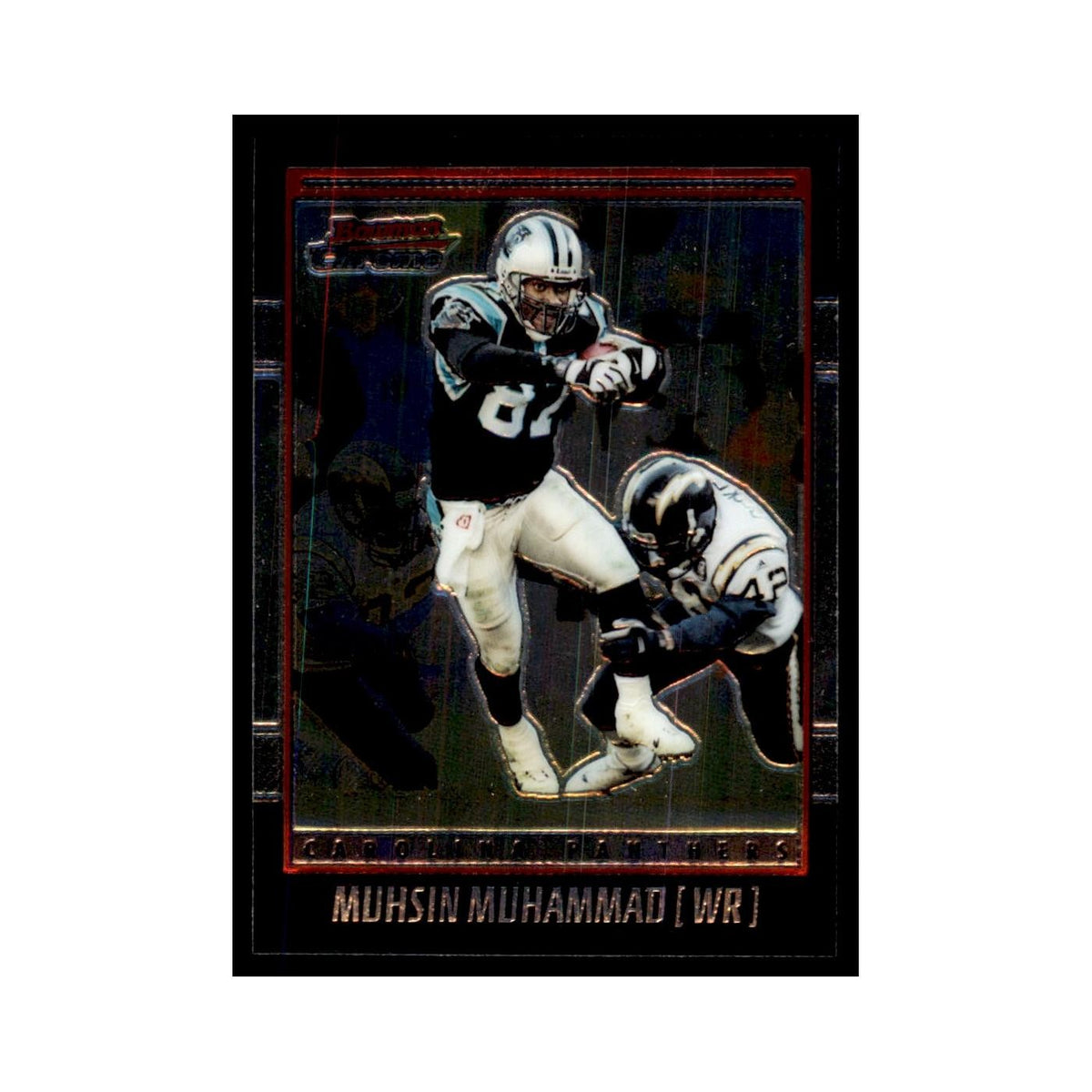 2001 Bowman Chrome Muhsin Muhammad Football Cards #94