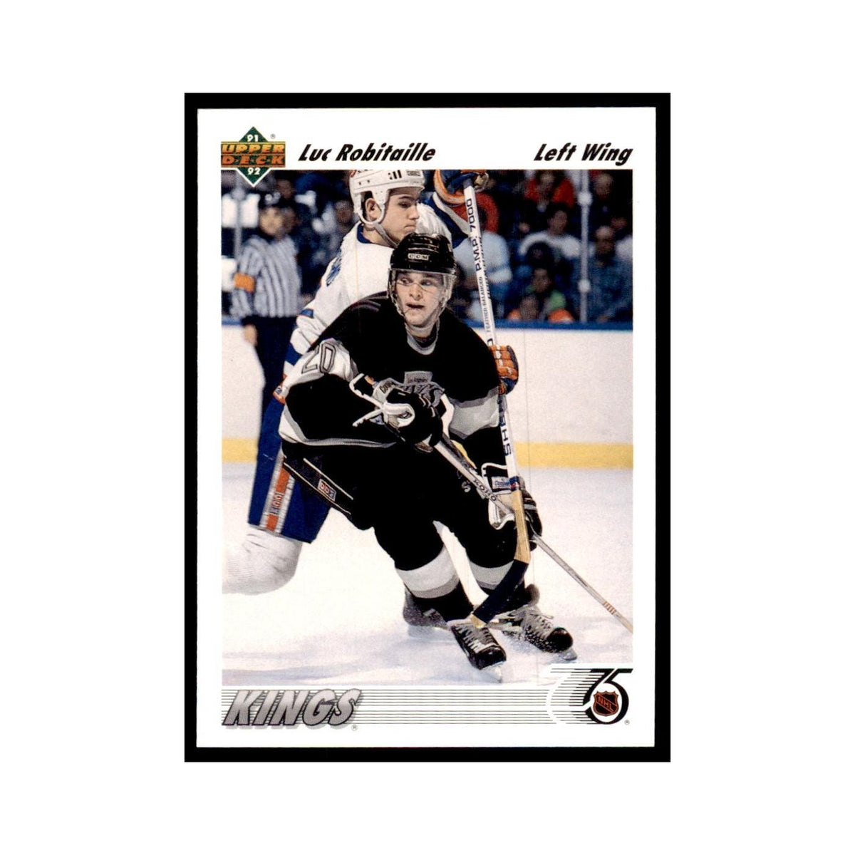 1991 Upper Deck Luc Robitaille Hockey Cards #145