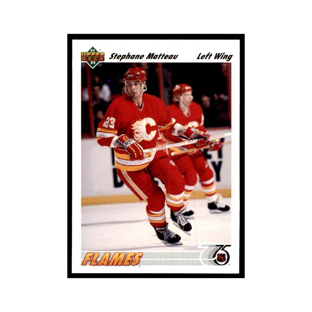 1991 Upper Deck Stephane Matteau Hockey Cards #121