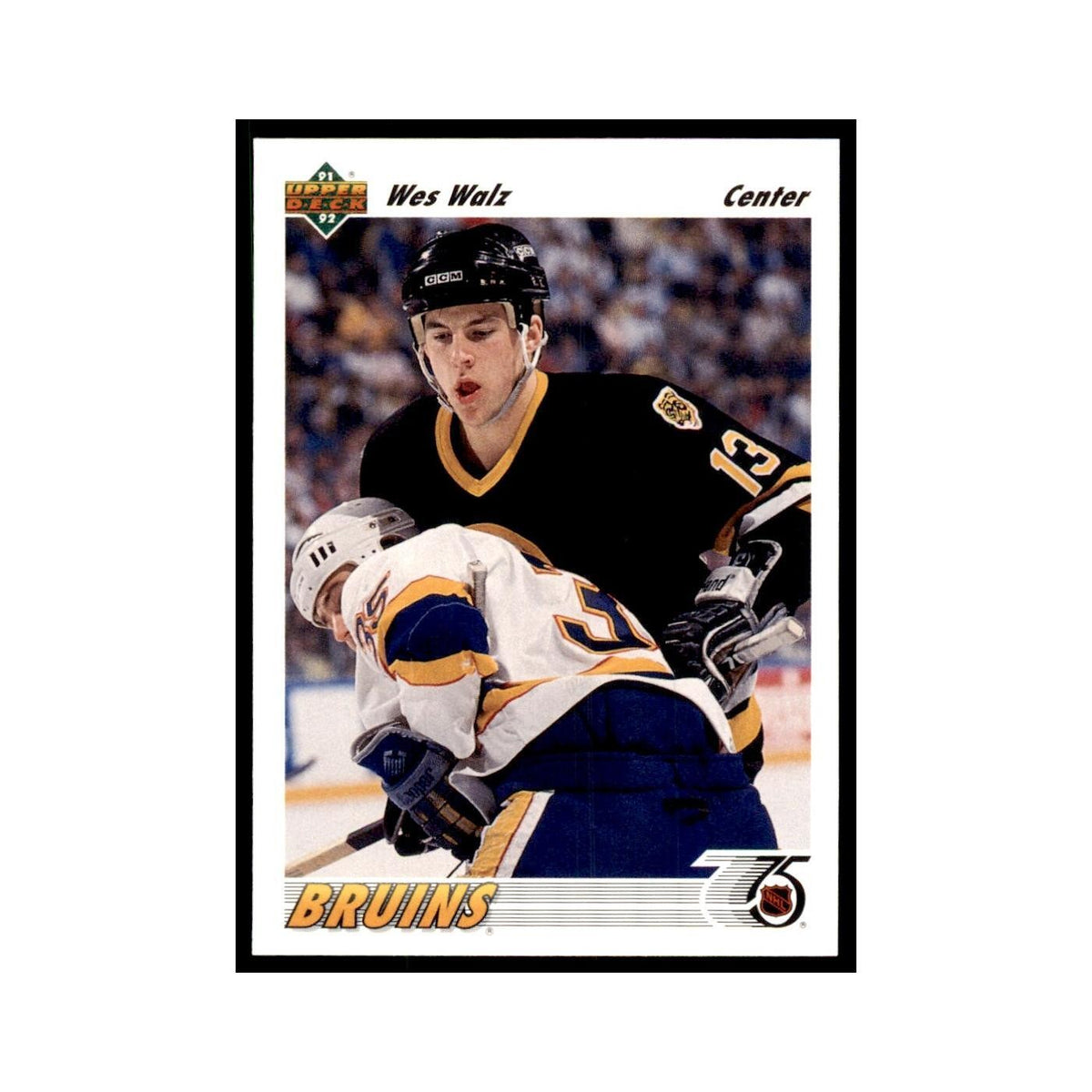 1991 Upper Deck Wes Walz #123