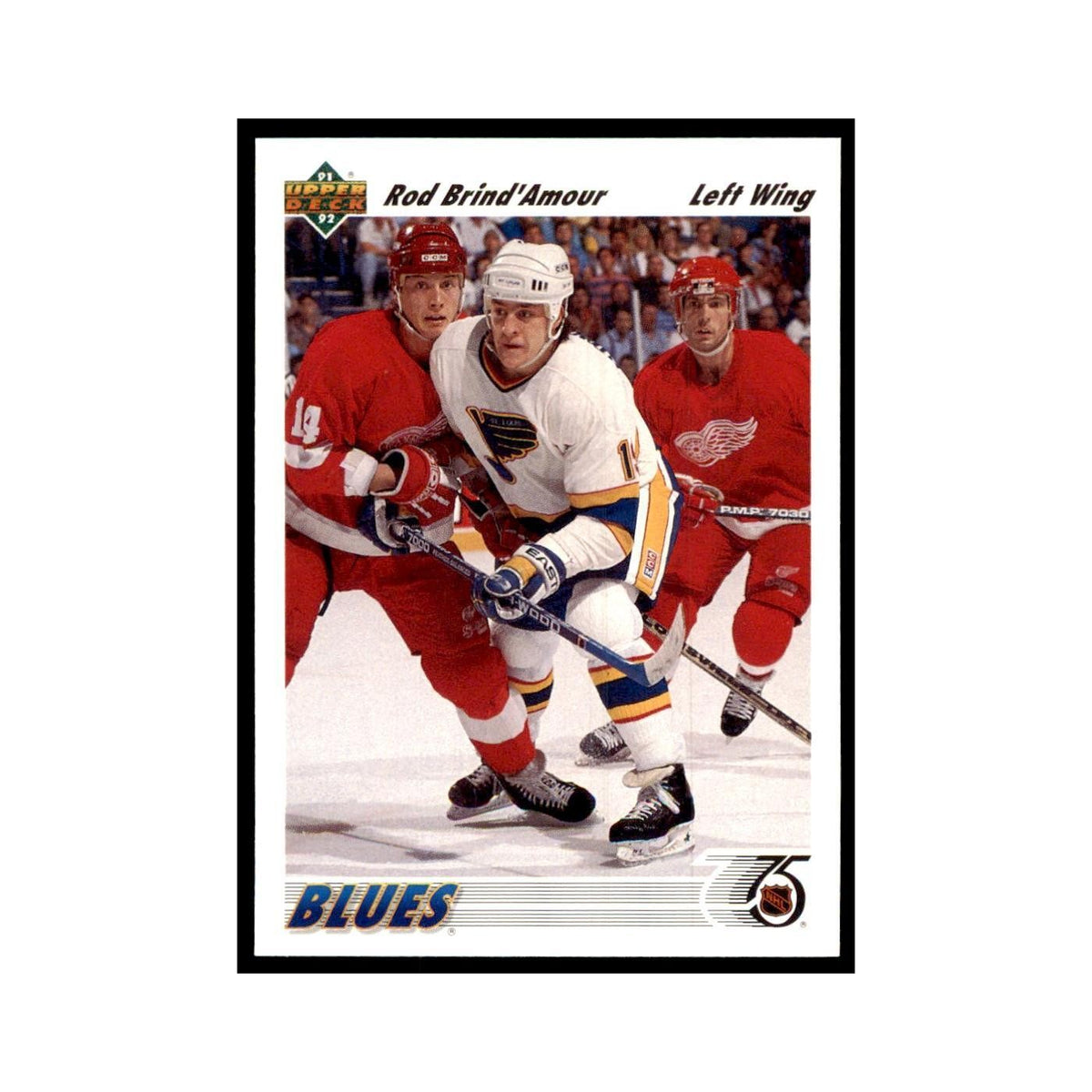 1991 Upper Deck Rod Brind'Amour Hockey Cards #189