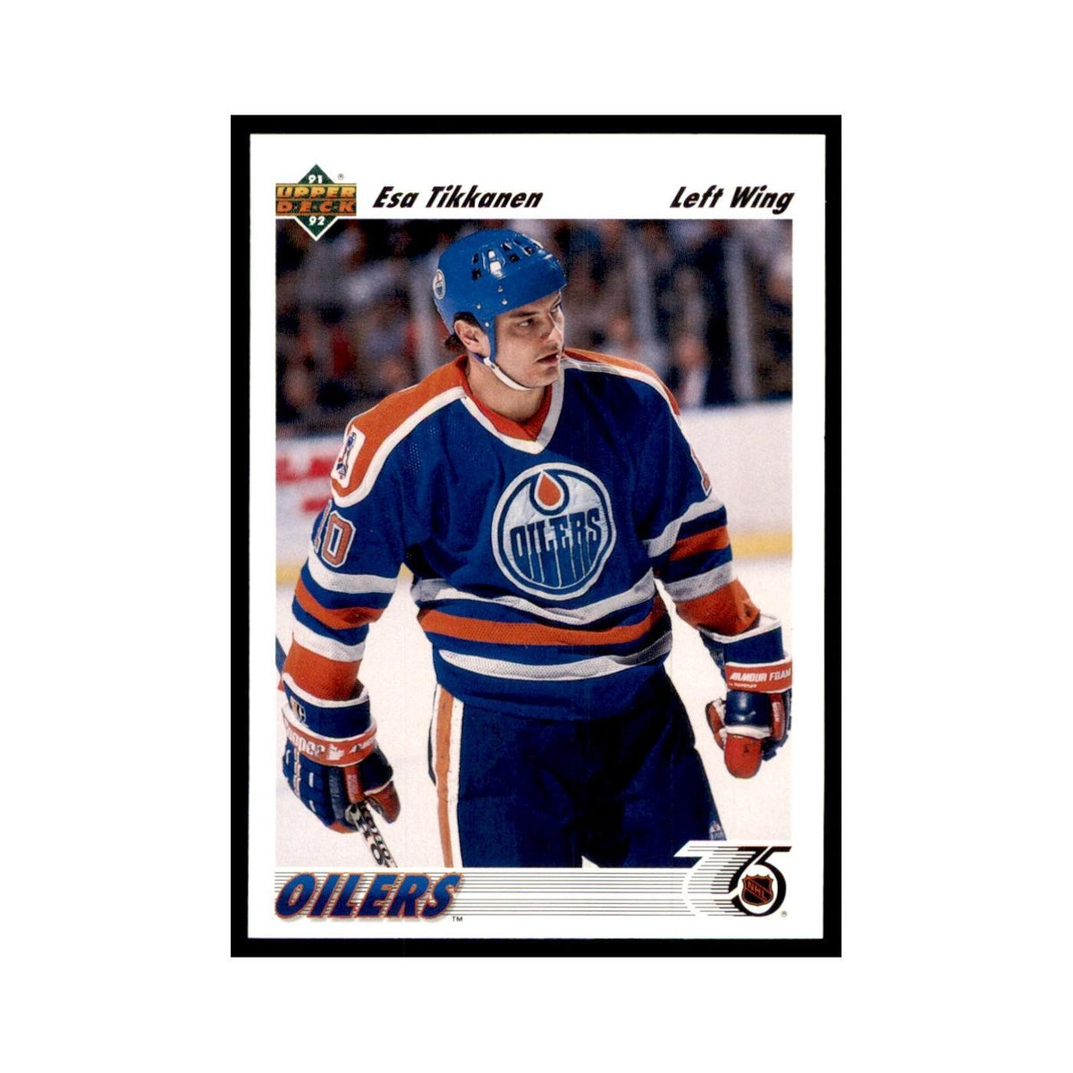 1991 Upper Deck Esa Tikkanen Hockey Cards #182