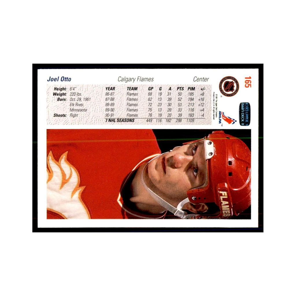1991 Upper Deck Joel Otto Hockey Cards #165