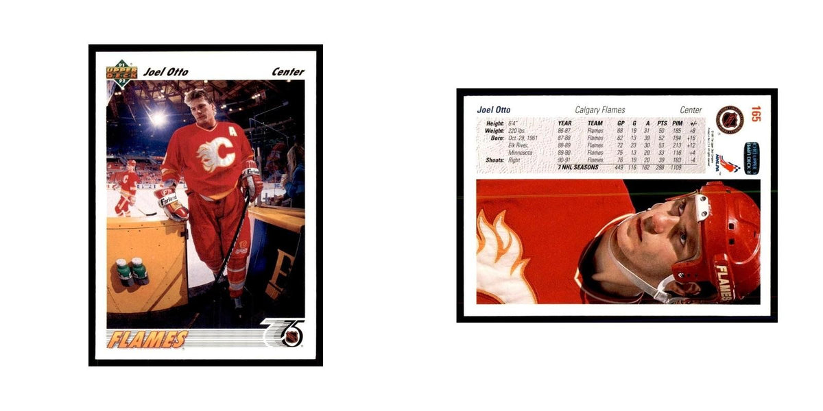 1991 Upper Deck Joel Otto Hockey Cards #165