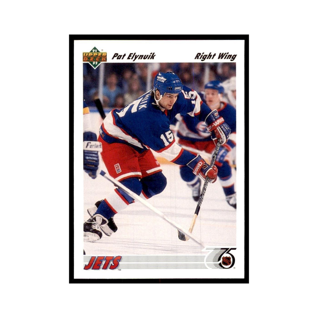 1991 Upper Deck Pat Elynuik Hockey Cards #109