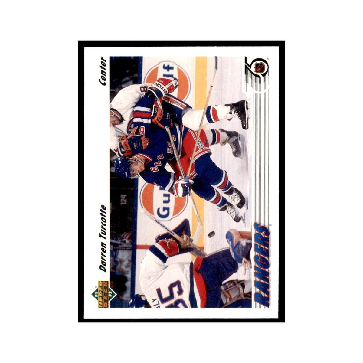 1991 Upper Deck Darren Turcotte Hockey Cards #155