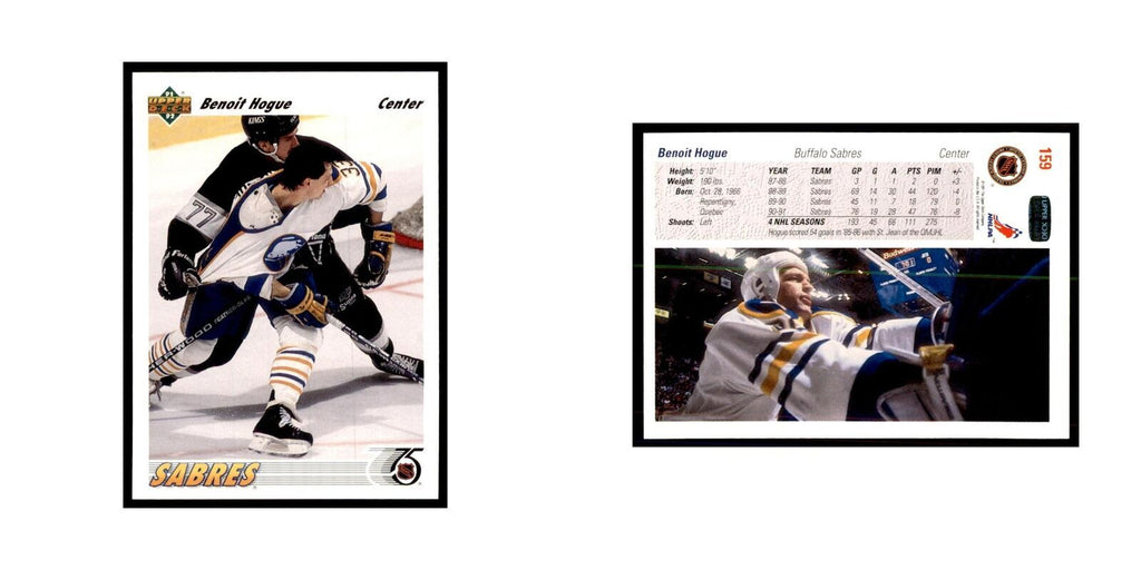 1991 Upper Deck Benoit Hogue #159