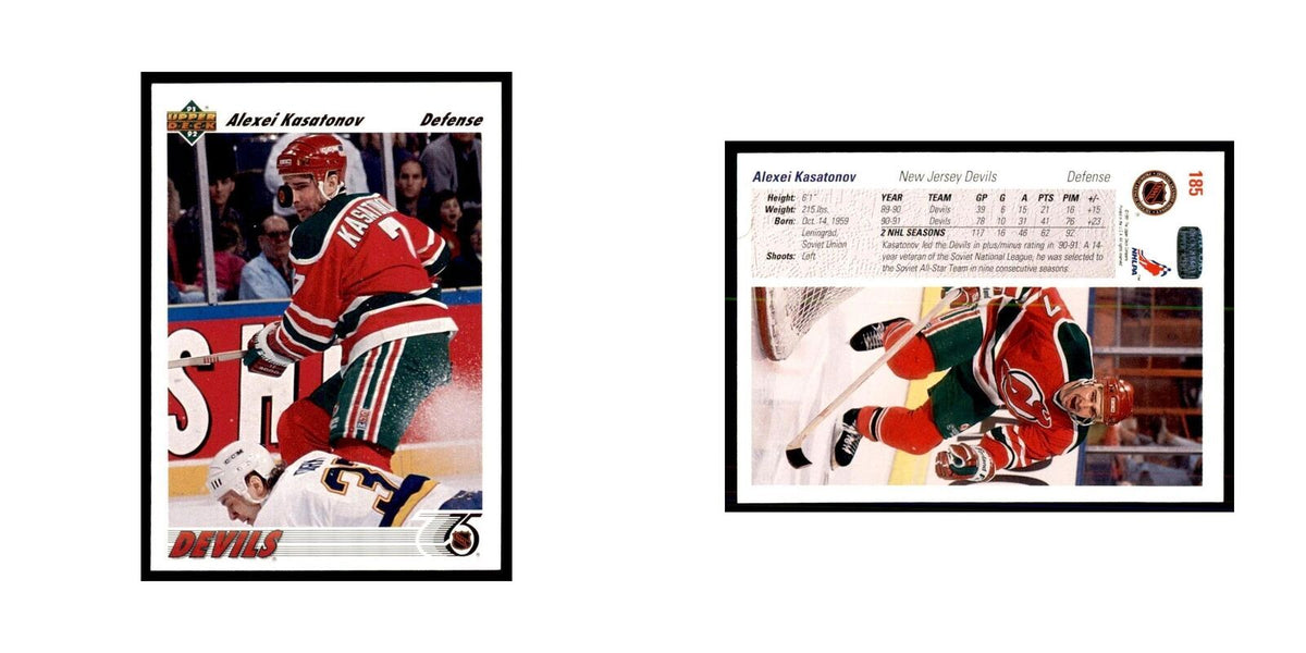 1991 Upper Deck Alexei Kasatonov #185