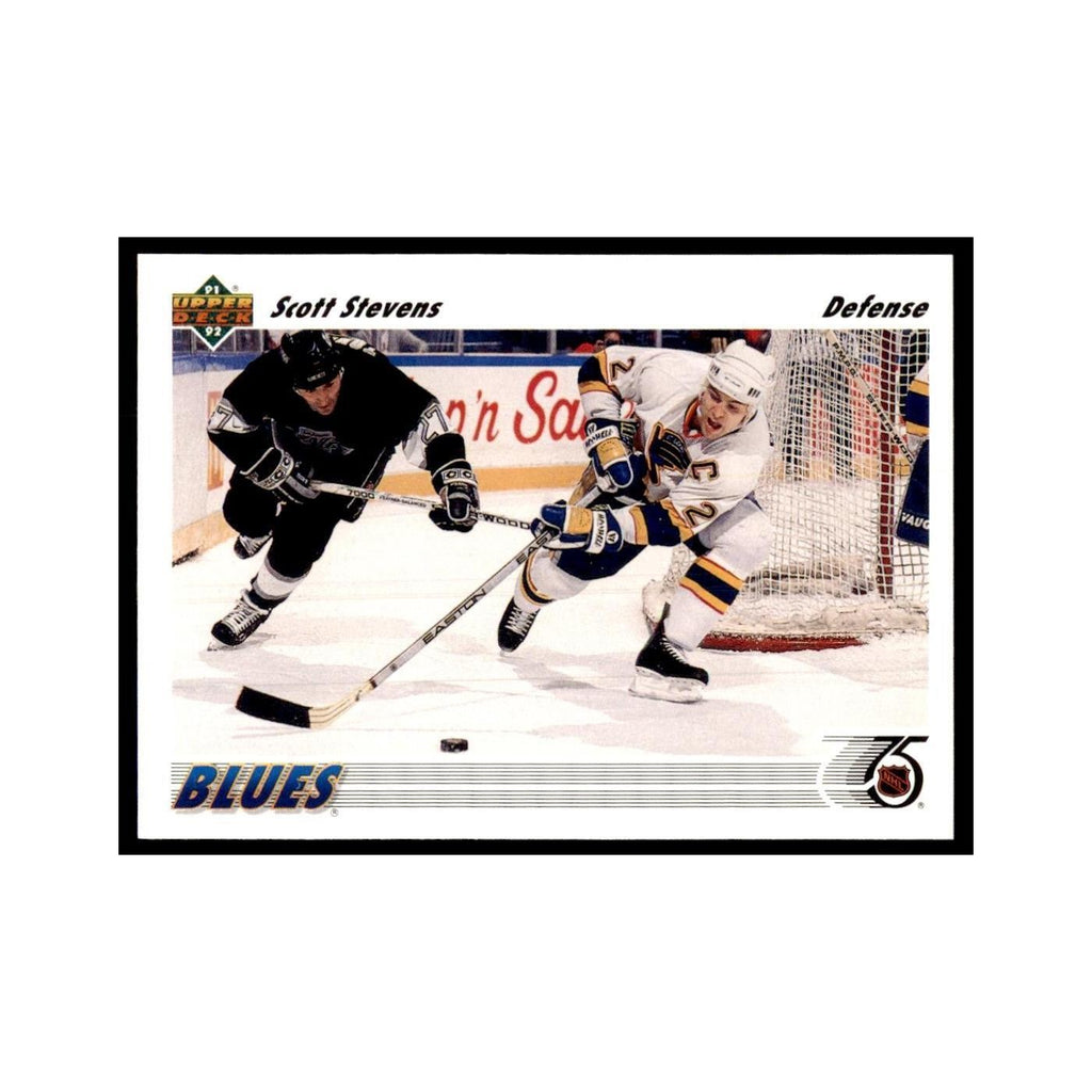 1991 Upper Deck Scott Stevens Hockey Cards #132