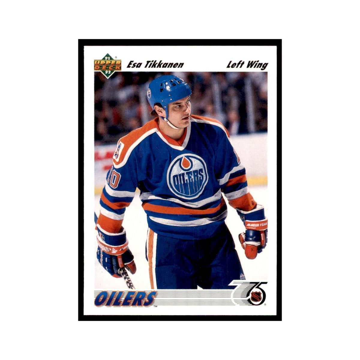 1991 Upper Deck Esa Tikkanen Hockey Cards #182