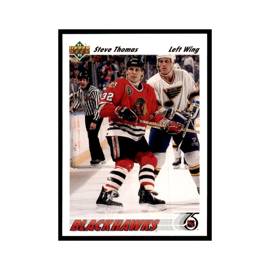 1991 Upper Deck Steve Thomas #162