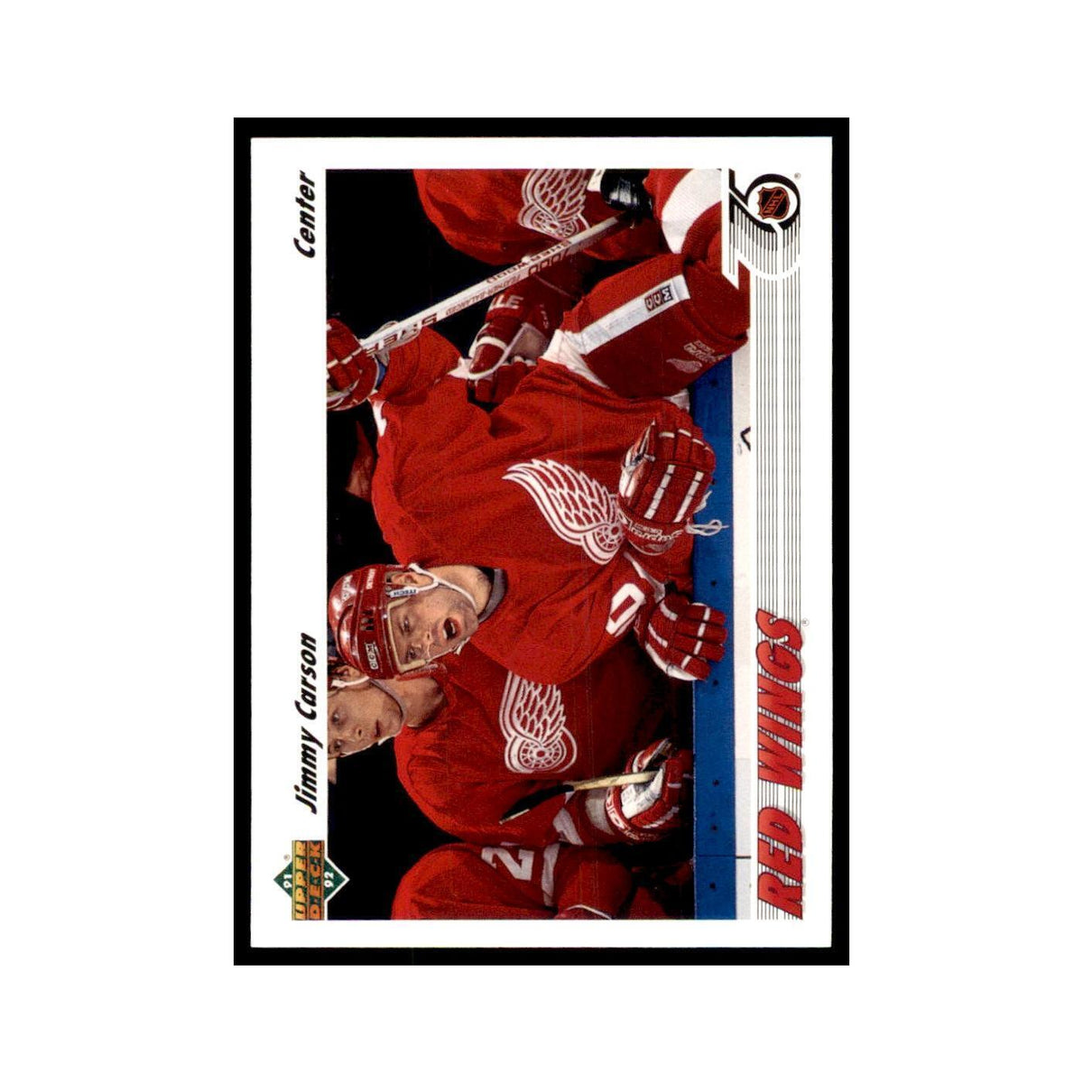1991 Upper Deck Jimmy Carson Hockey Cards #161