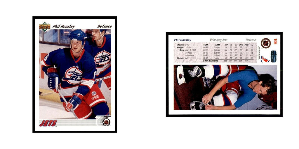 1991 Upper Deck Phil Housley Hockey Cards #106
